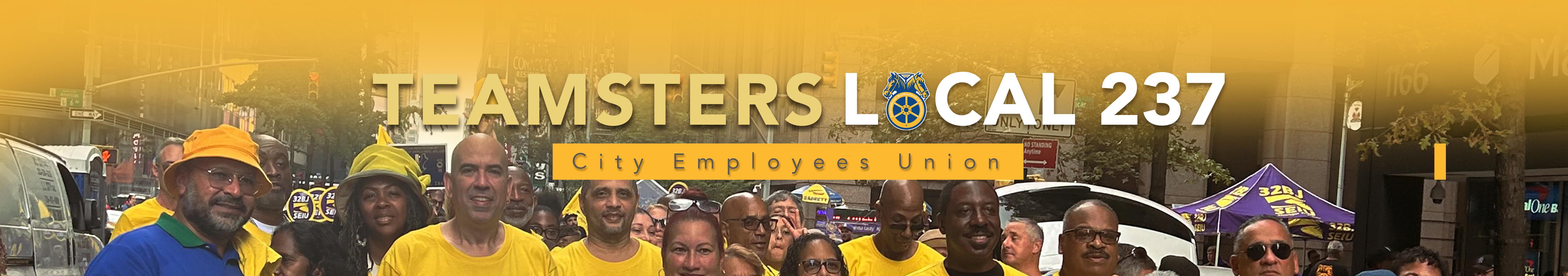 Teamsters Local 237 Logo Banner
