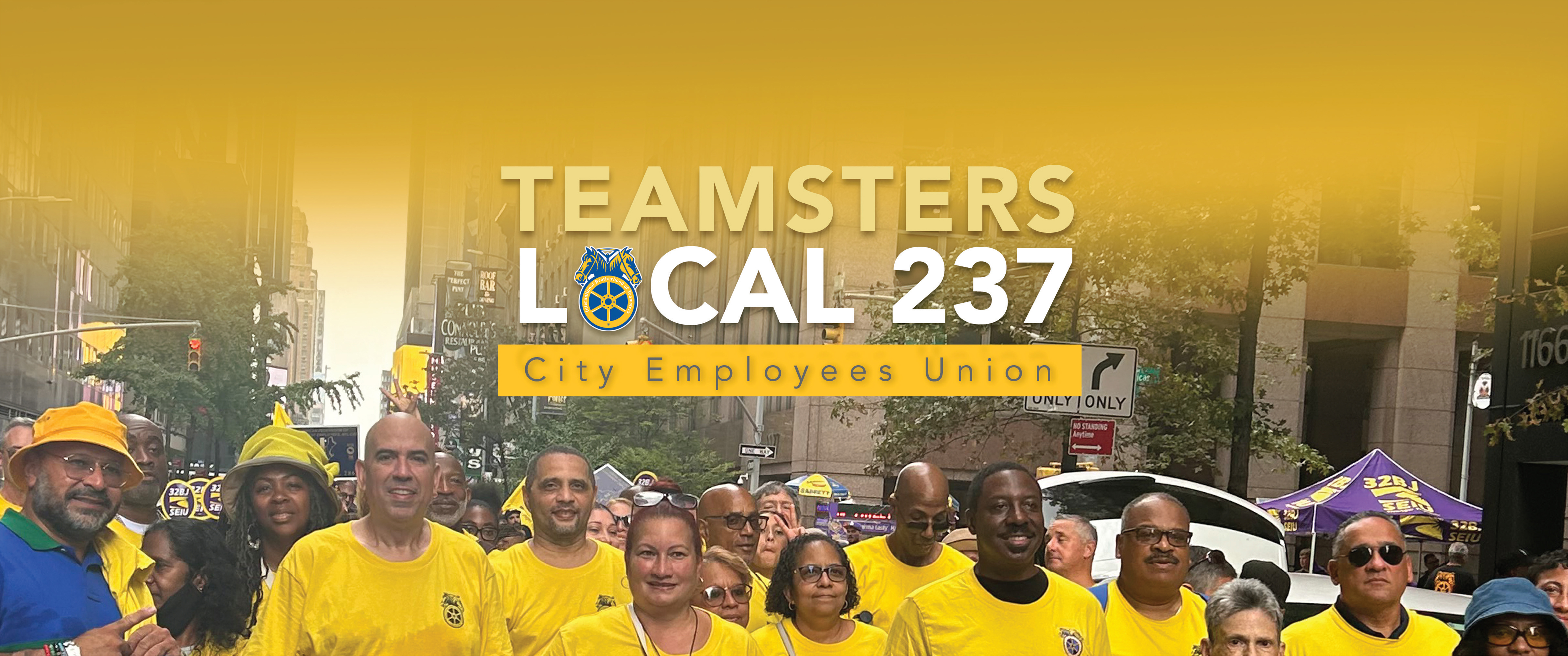 Teamsters Local 237 Top Website Banner