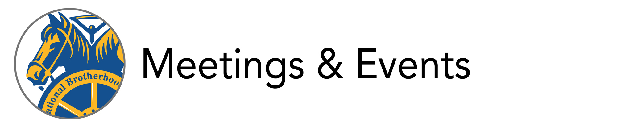 Meetings and Events